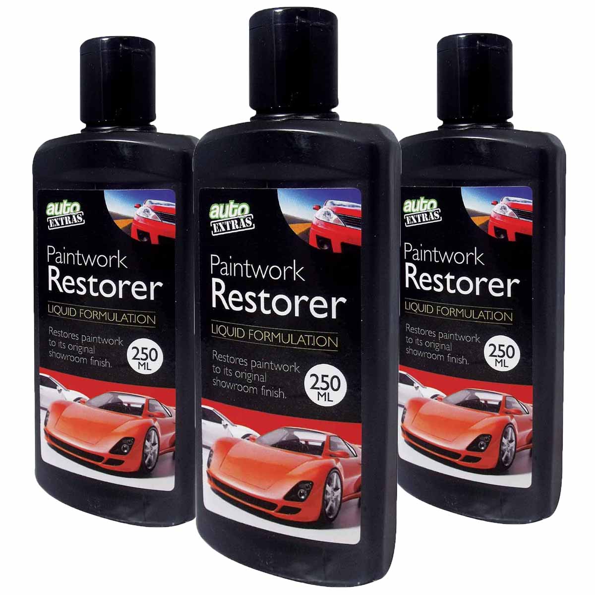 LIQUID CAR VAN TCUT WAX PAINTWORK COLOUR POLISH RESTORER SHOWROOM