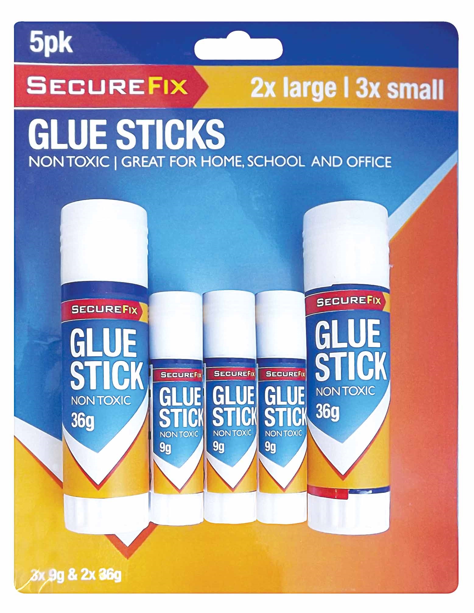 5PC PRITT GLUE NON TOXIC STICKS SCHOOL OFFICE HOME LARGE & SMALL SIZE