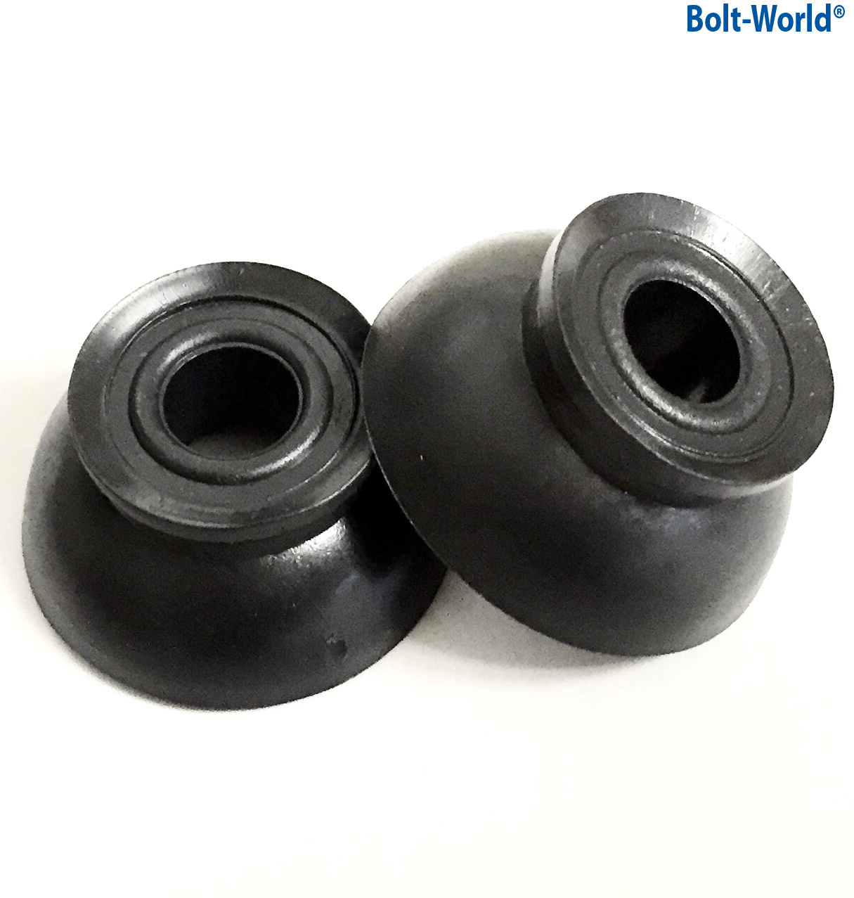 M6 x 28, M8 x 28 BLACK SEALING SELA WASHER CORRUGATED SPAT HOOK BOLT