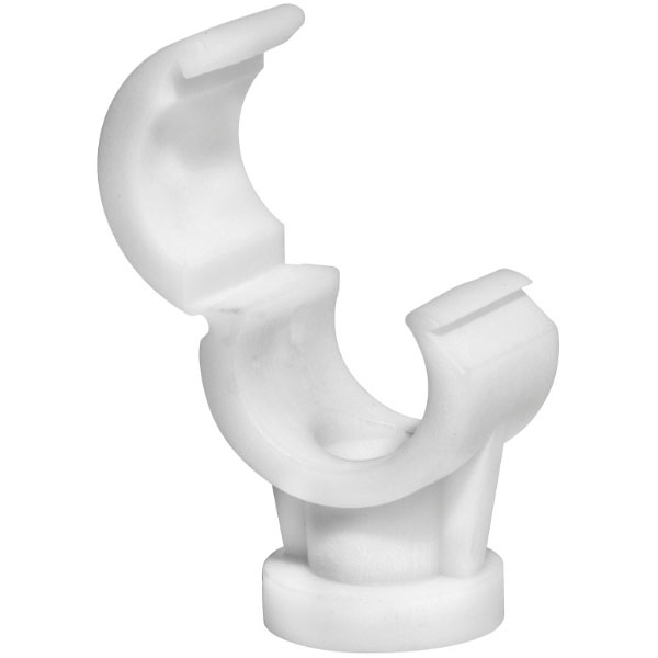 TIMco SINGLE QUICK LINK LOCK PIPE CLIP CLIPS PLASTIC WHITE 15mm, 22mm