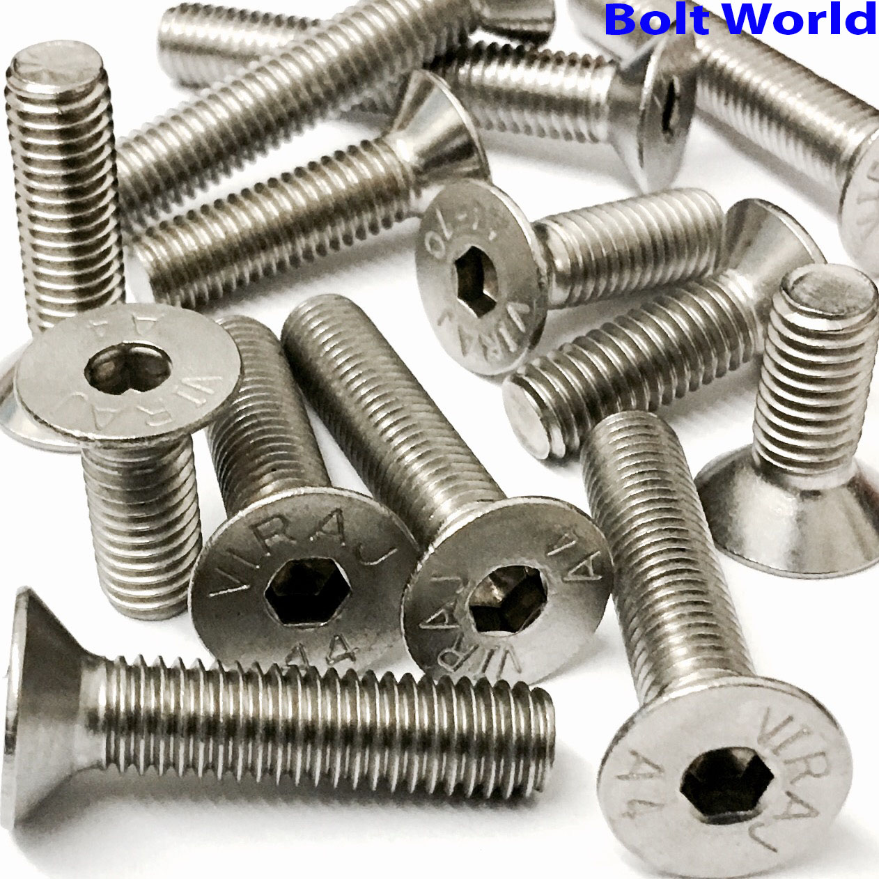 A4 MARINE GRADE STAINLESS STEEL COUNTERSUNK BOLTS SOCKET SCREWS M4,M5