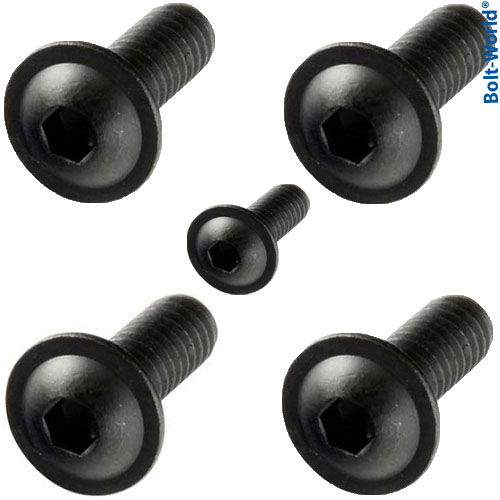 M3 M4 M5 M6 M8 M10 HIGH TENSILE FLANGED BUTTON HEAD ALLEN BOLTS SOCKET