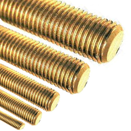 Solid Brass Fully Threaded Rod/Bar/Studding/Allthread M2.5,3,4,5,6,8,10,12,16,20