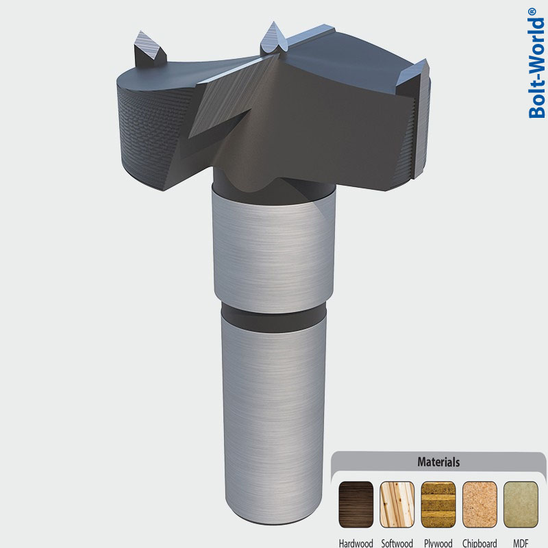 BLACK DECKER TCT HINGE CUTTER BORING BIT FOR KITCHEN UNIT DOOR BLIND HOLES 35mm eBay