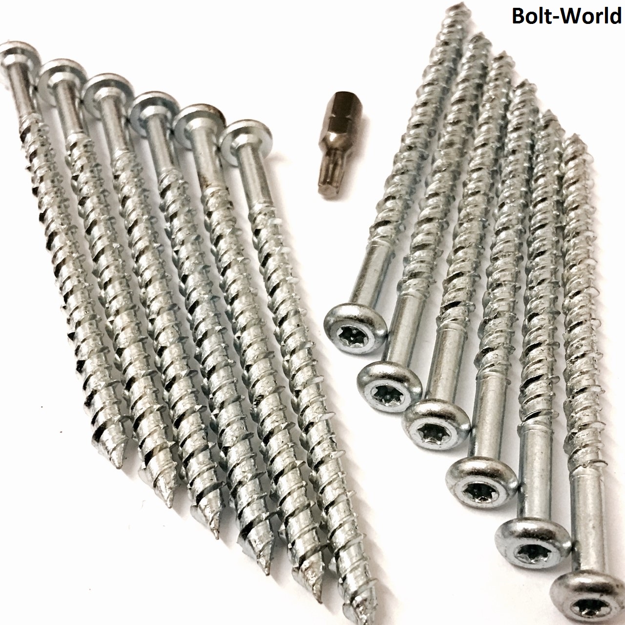 PAN HEAD MASONRY SCREWS TORX MULTI FIXINGS CONCRETE, BRICK, STONE,WOOD