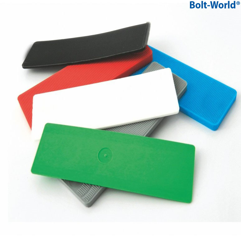 200 x PLASTIC WINDOW GLASS GLAZING PACKERS SPACERS Mix 1mm to 6mm